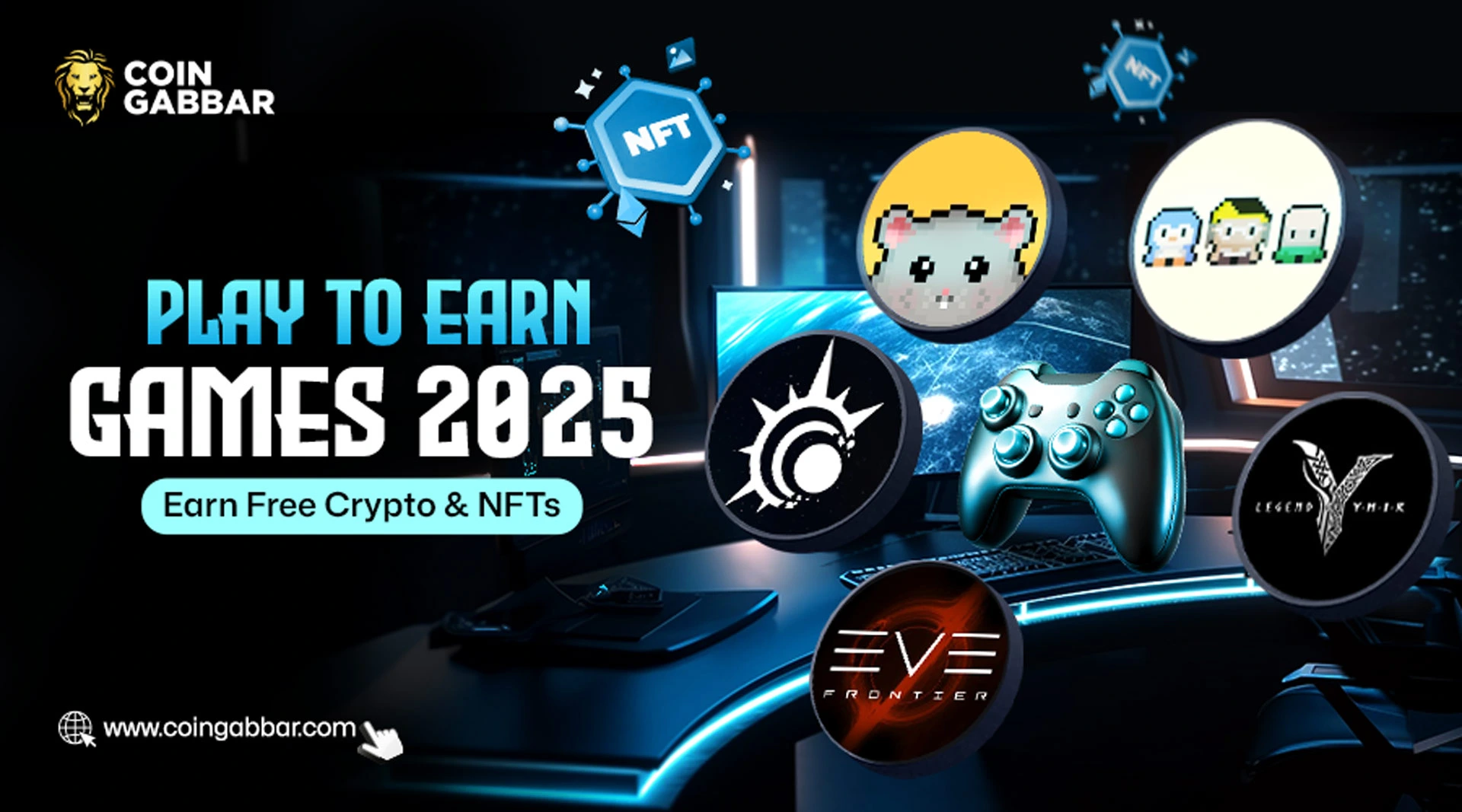 Play to Earn Games 2025: Earn Free Crypto & NFTs