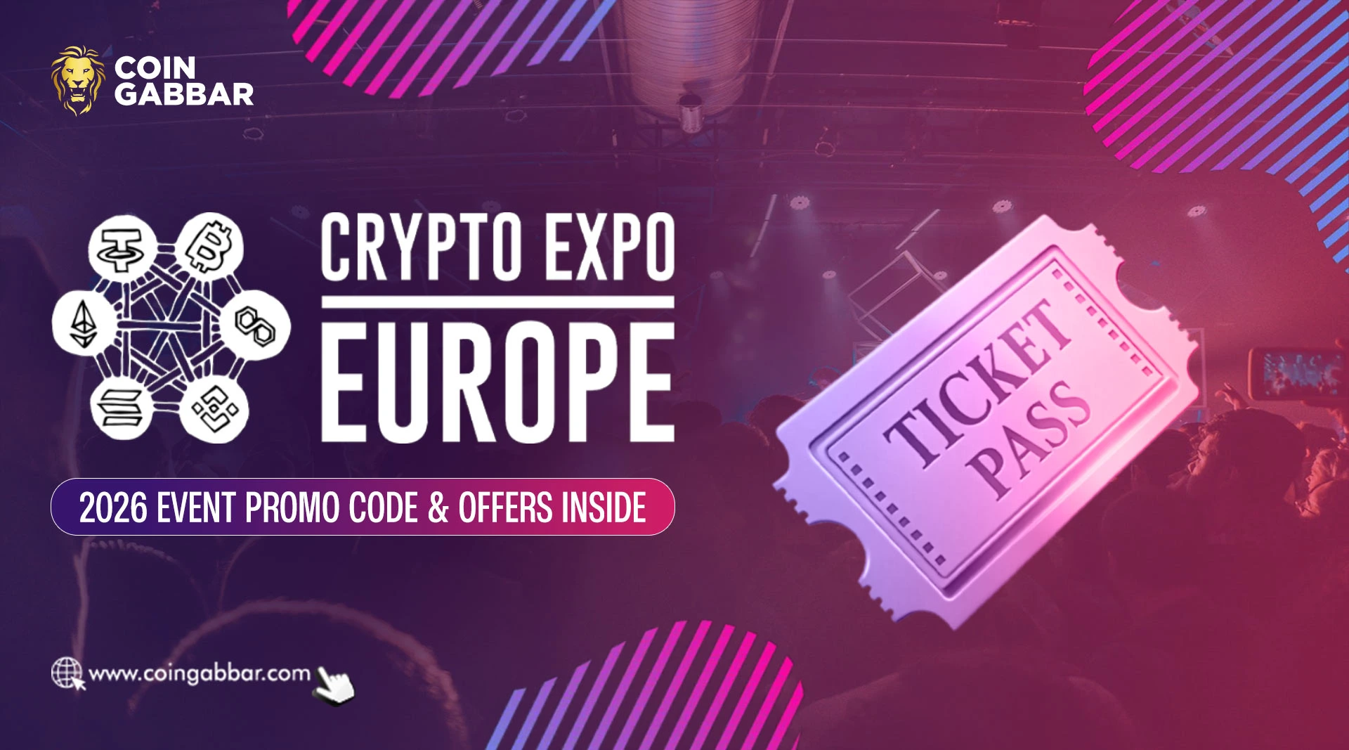 Crypto Expo Europe 2026 Event Promo Code & Offers Inside