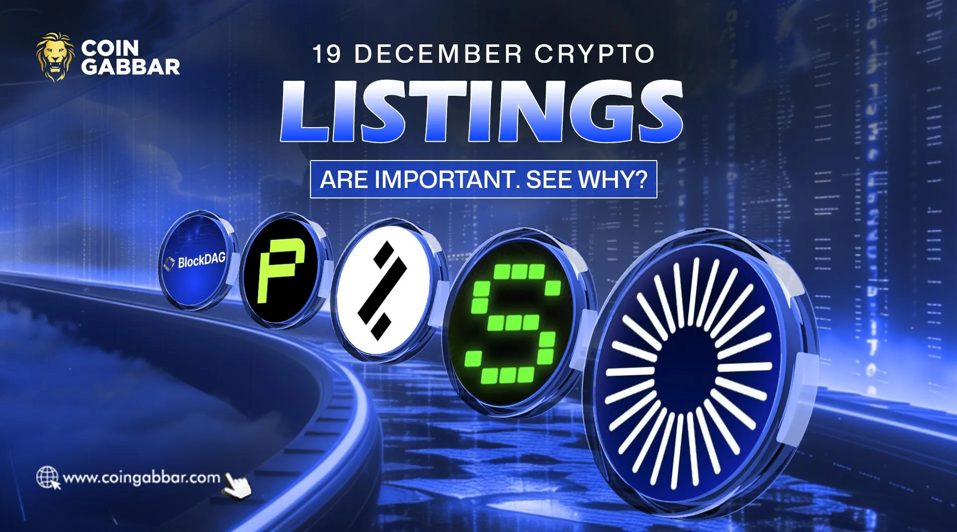 19 December Crypto Listings Are Important. See Why?