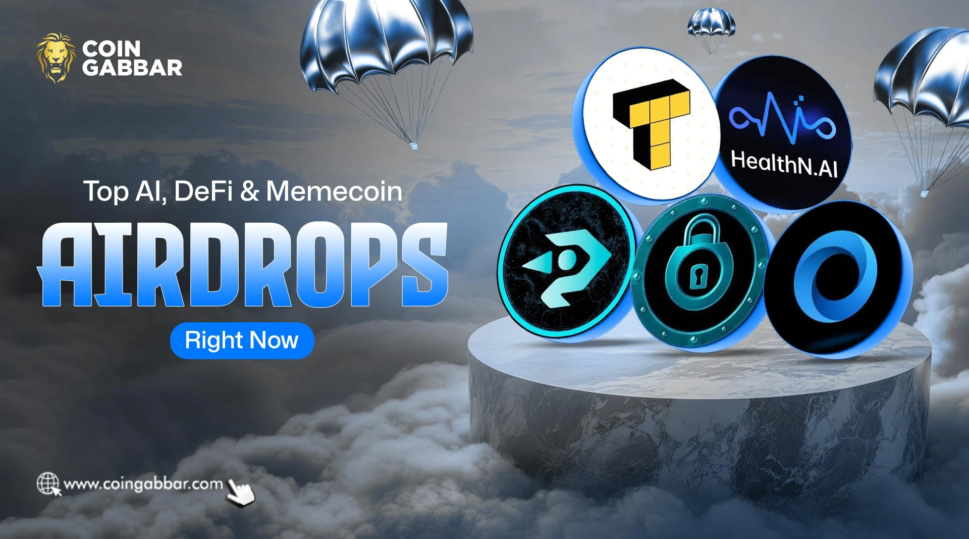 Top AI, DeFi & Memecoin Airdrops Right Now