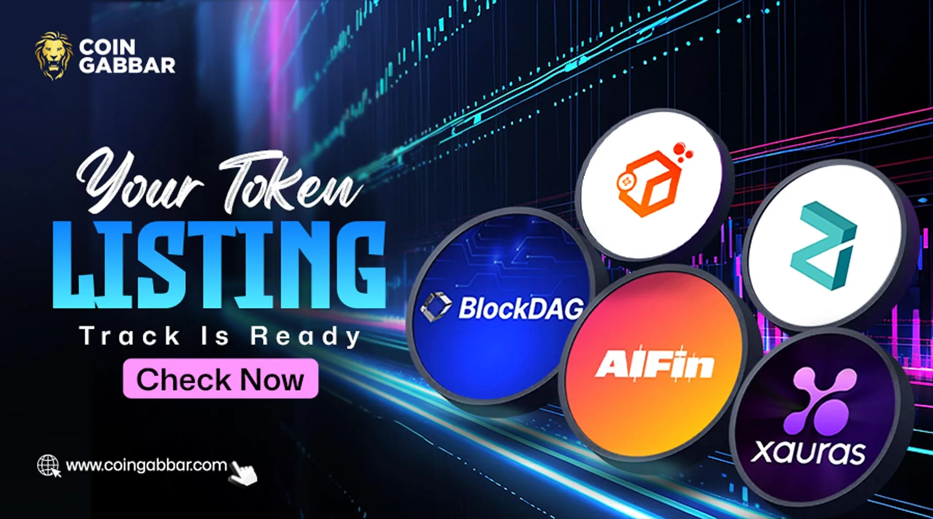 Your Token Listing Track Is Ready. Check Now