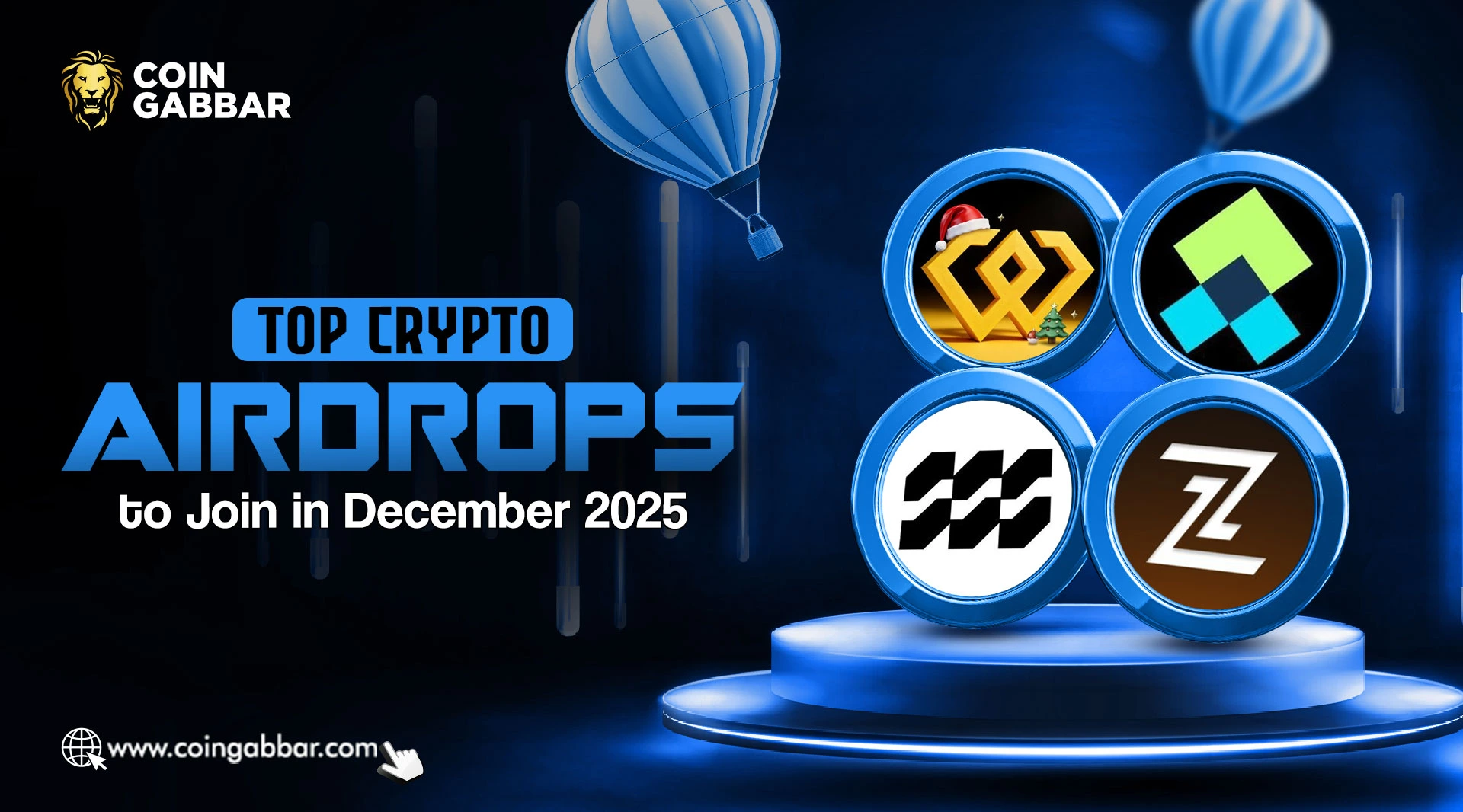 Top Crypto Airdrops to Join in December 2025