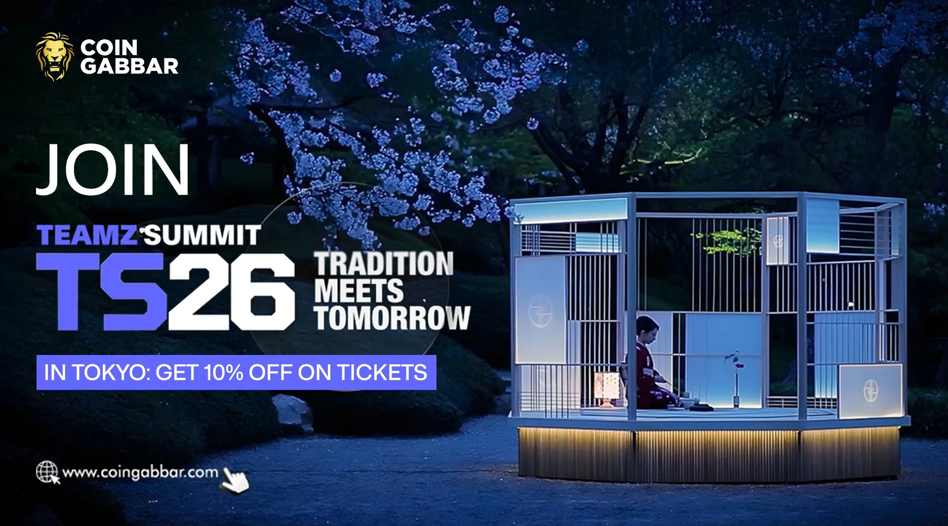 Join TEAMZ Web3 Summit 2026 in Tokyo: Get 10% Off on Tickets