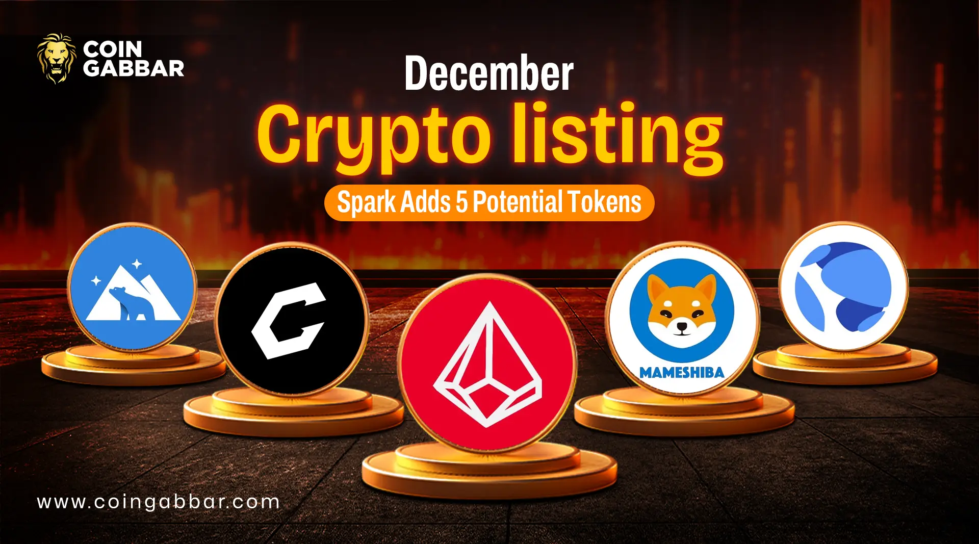 December Crypto Listing Spark Adds 5 Potential Tokens