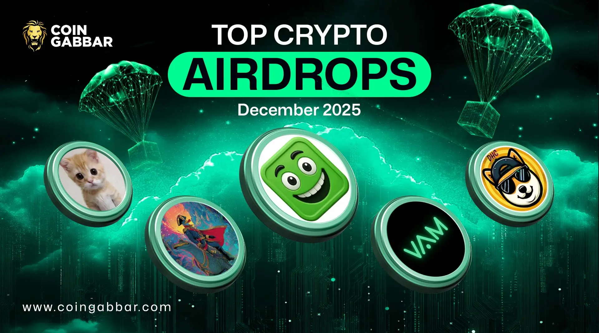 Top Crypto Airdrops December 2025