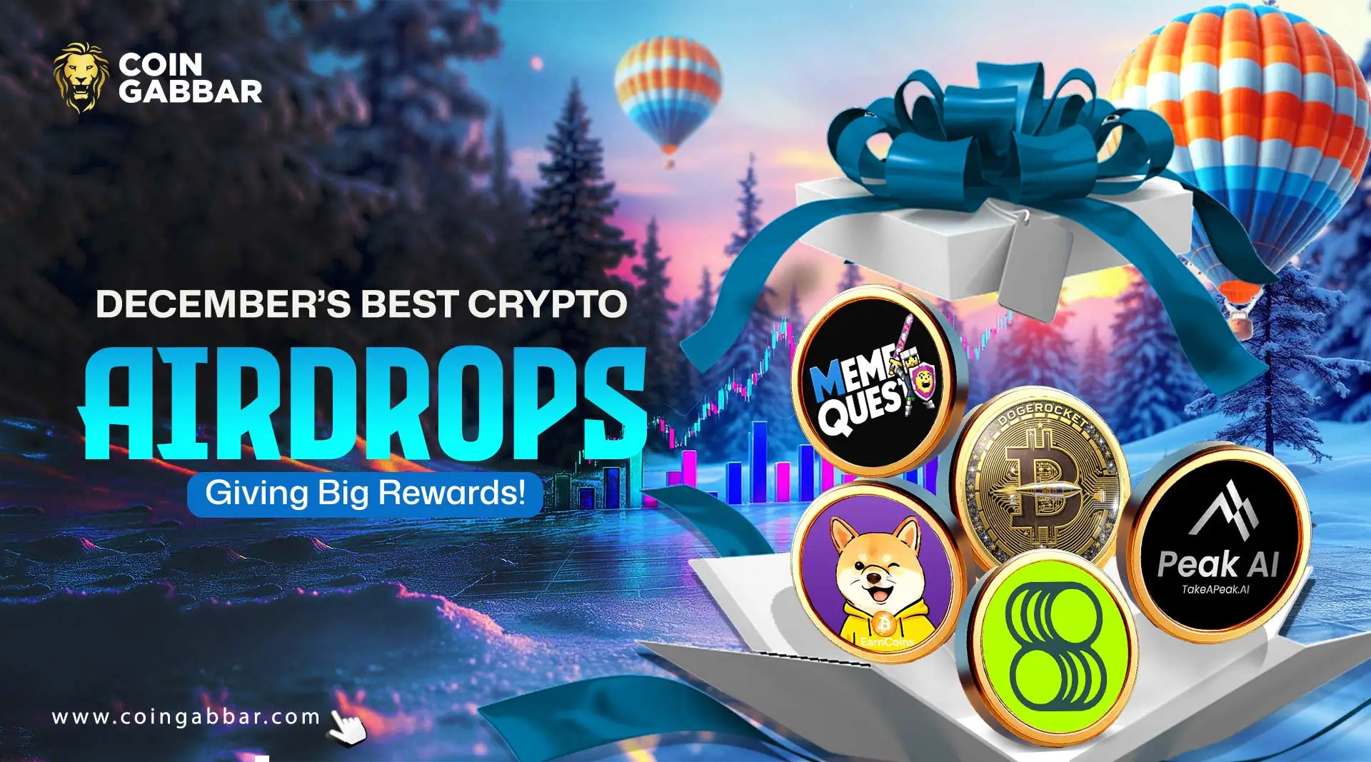 December’s Best Crypto Airdrops Giving Big Rewards!