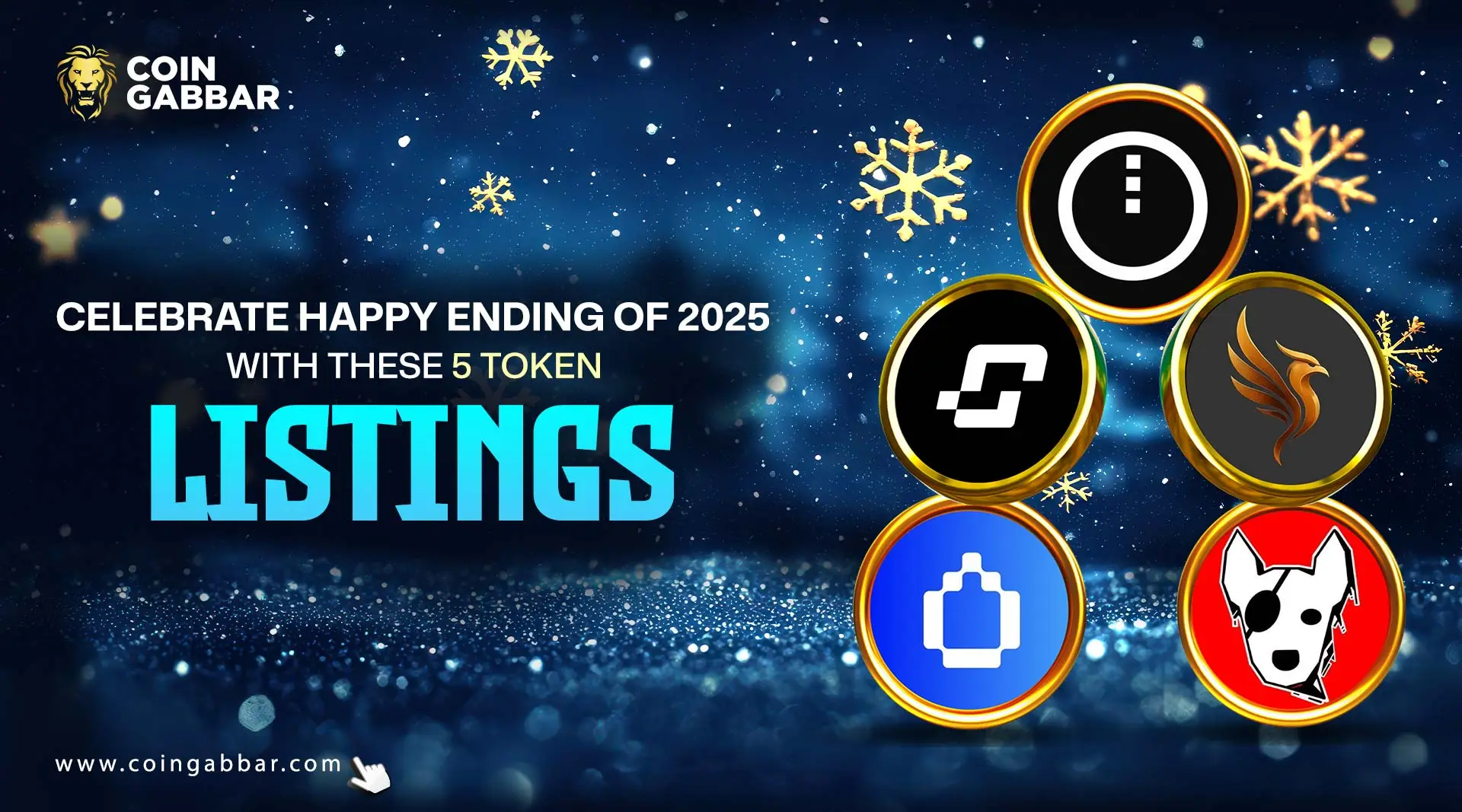 Celebrate Happy Ending of 2025 With These 5 Token Listings