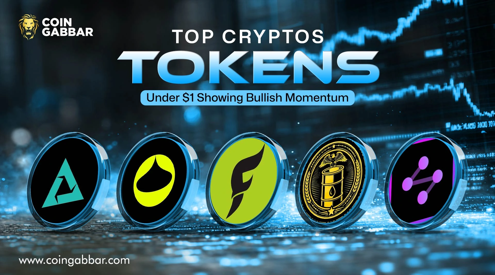Top Cryptos Tokens Under $1 Showing Bullish Momentum
