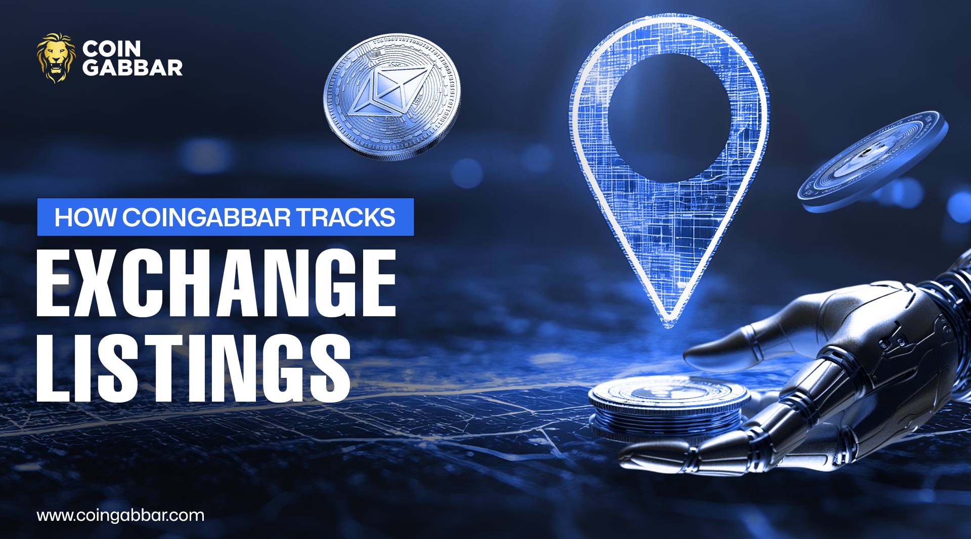 How CoinGabbar Tracks  Token Listings