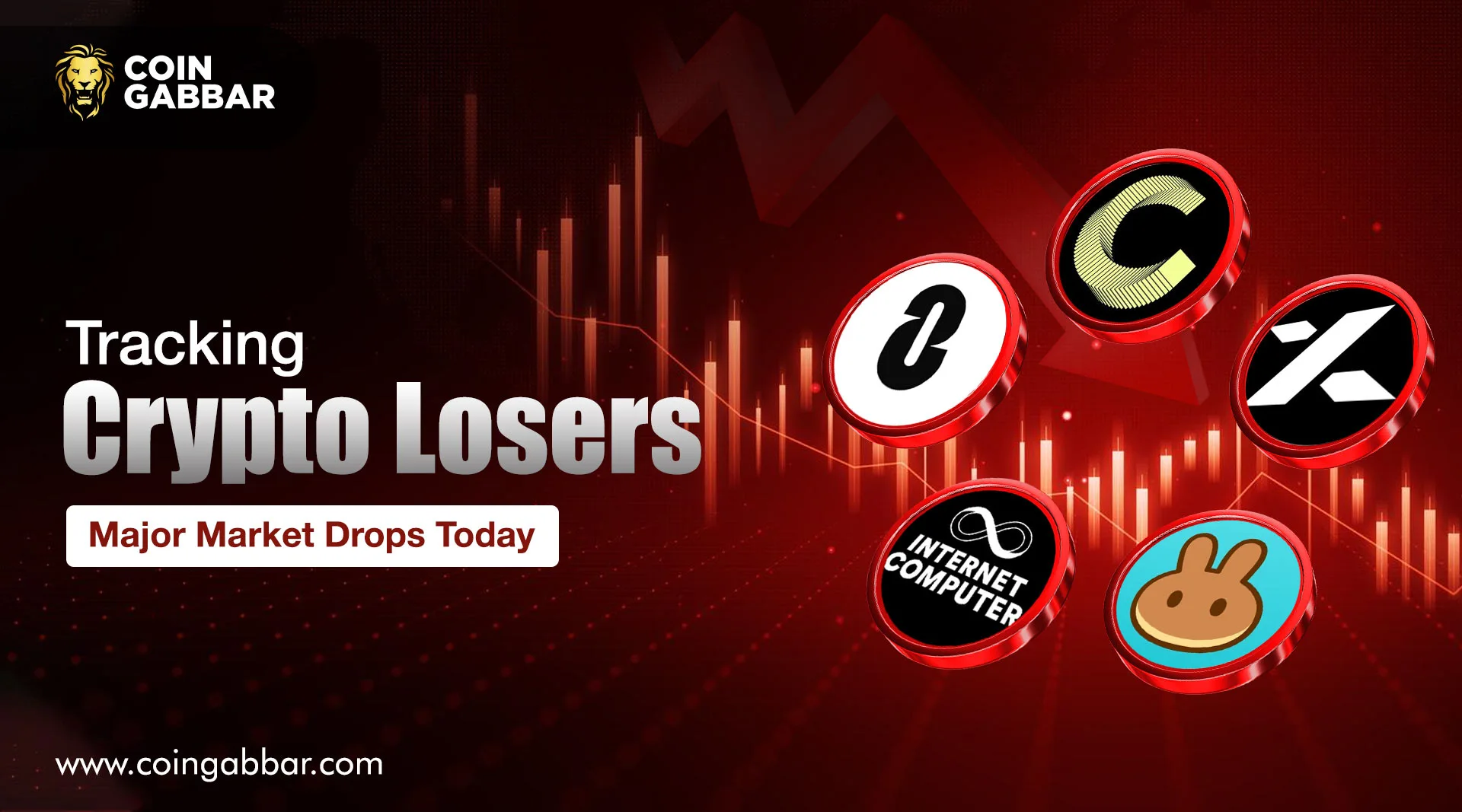 Tracking Crypto Losers: Major Market Drops Today