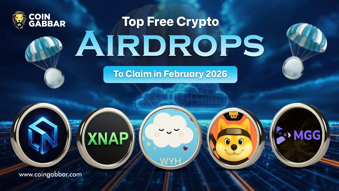 Top Free Crypto Airdrops To Claim in February 2026