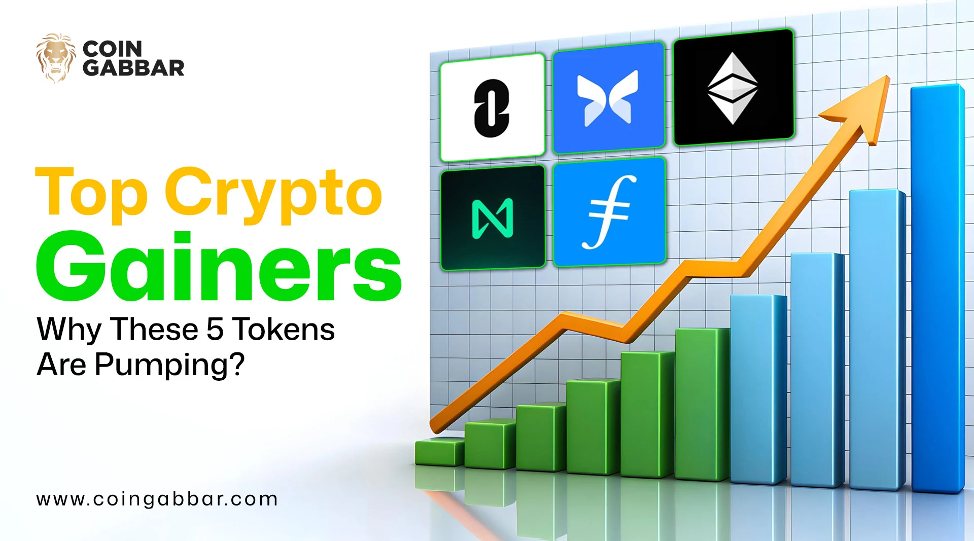 Crypto Gainers Today: Why These 5 Tokens Are Pumping?
