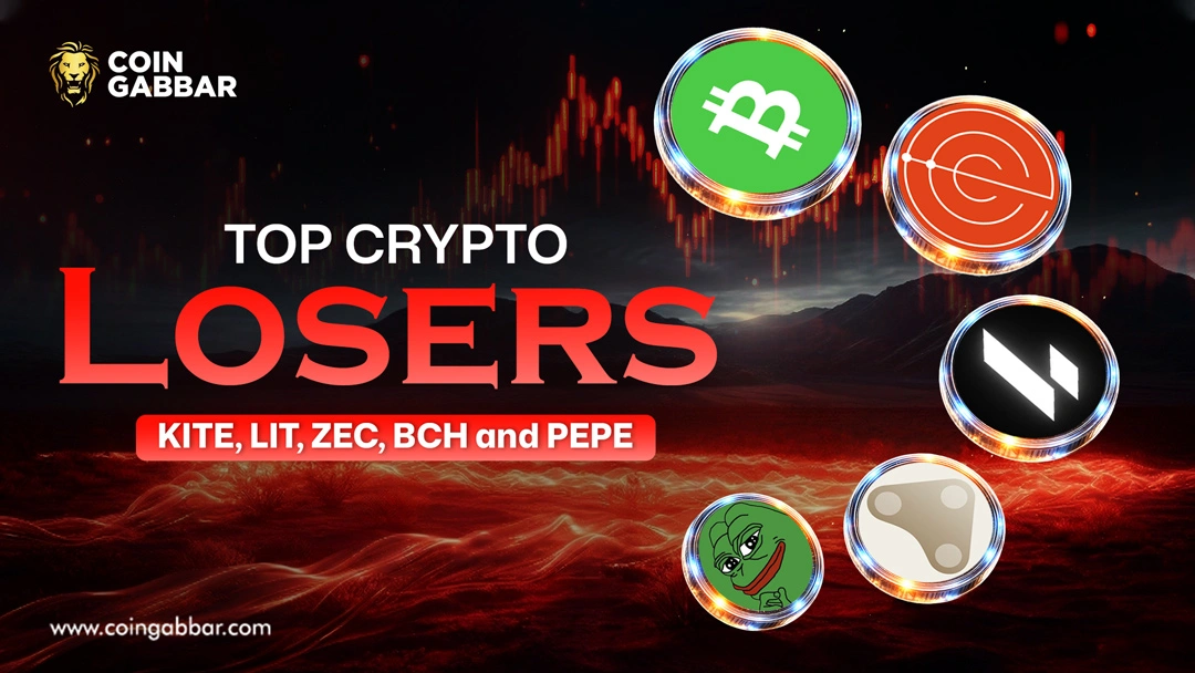 Top Crypto losers: KITE, LIT, ZEC, BCH and PEPE
