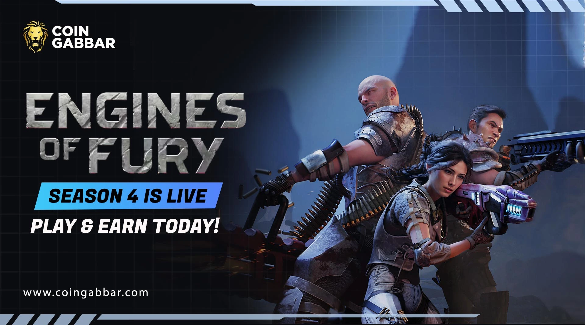 Engines of Fury Season 4 Is Live — Play & Earn Today!
