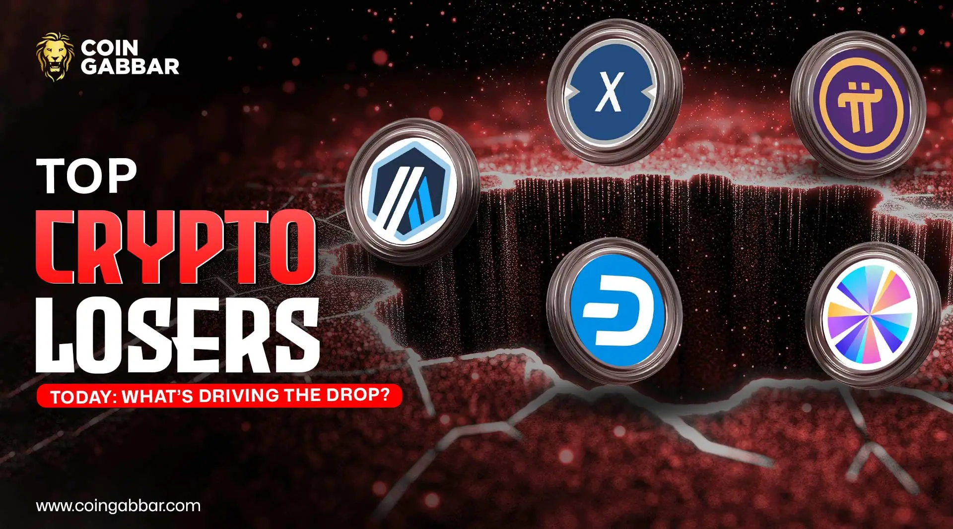 Top Crypto Losers Today: What’s Driving the Drop?