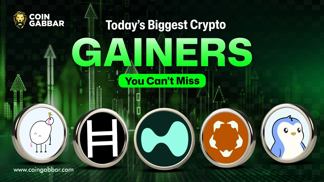 Today’s Biggest Crypto Gainers You Can’t Miss