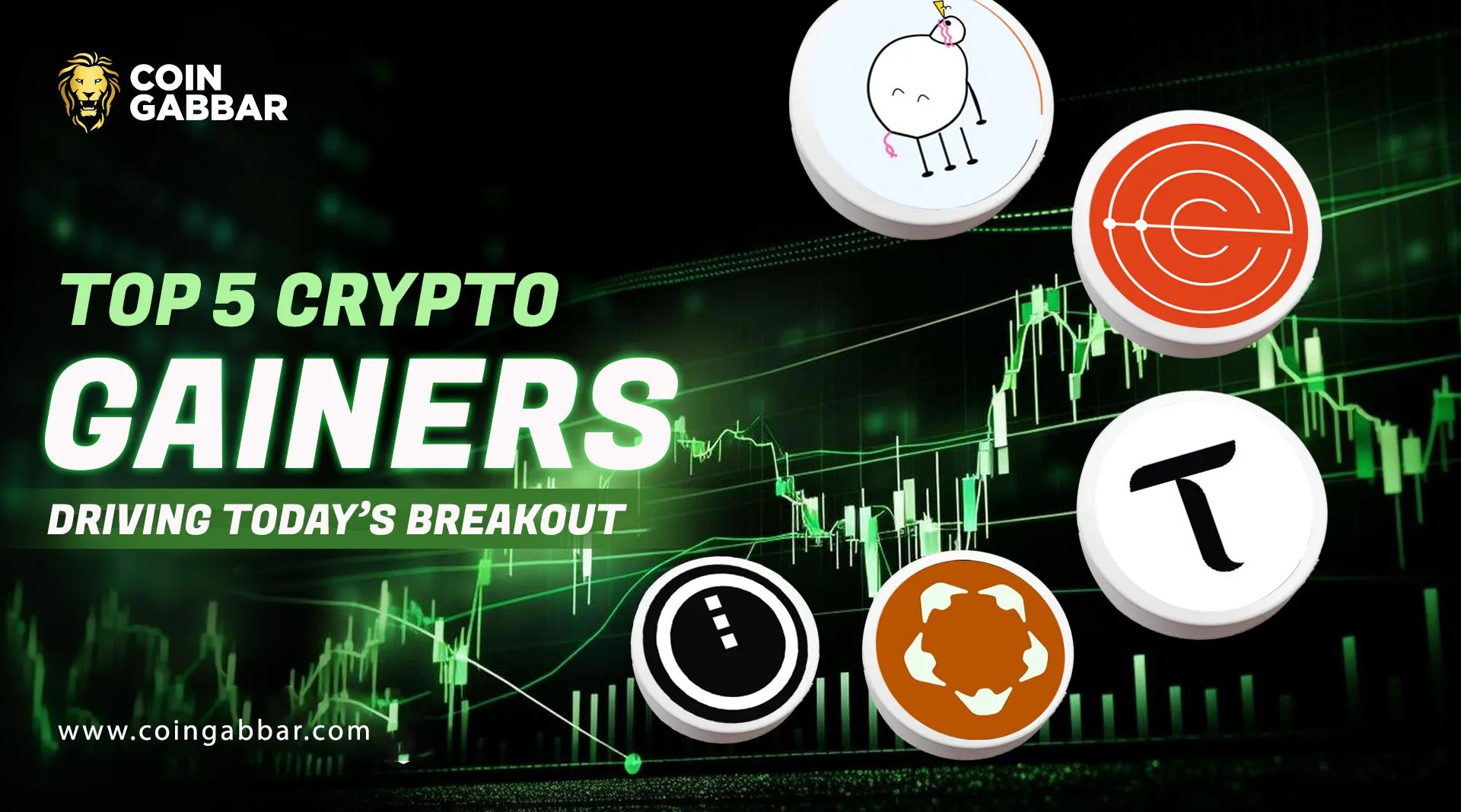 Top 5 Crypto Gainers Driving Today’s Breakout