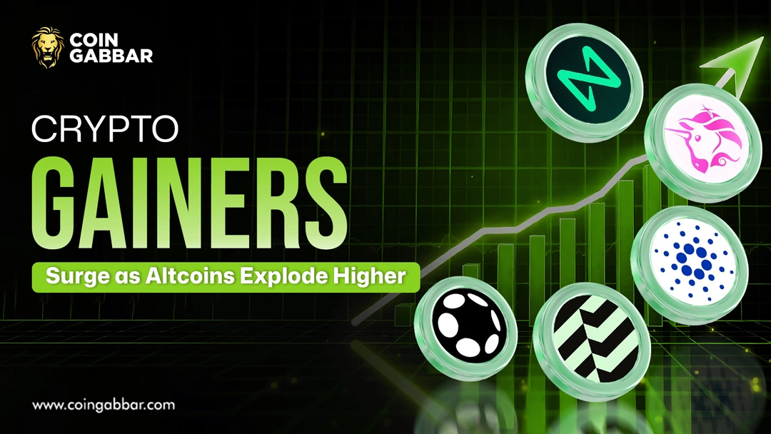Crypto Gainers Surge as Altcoins Explode Higher