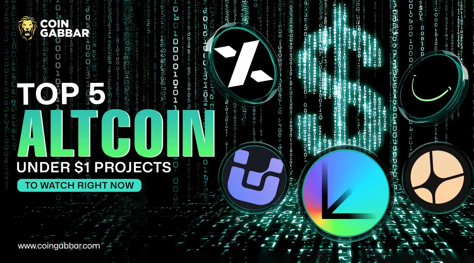 Top 5 Altcoin Under $1 Projects to Watch Right Now