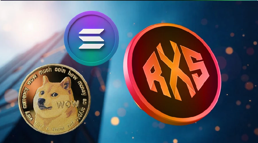 DOGE Eyes $4, SOL $500, RXS $12 – Key Price Targets Revealed