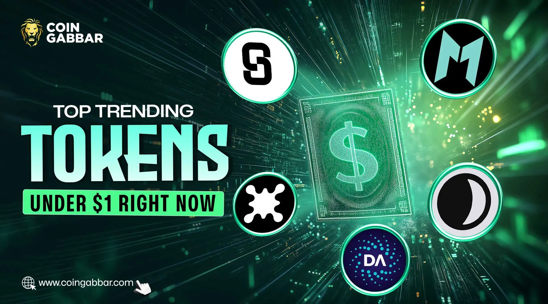 Top Trending Tokens Under $1 Right Now