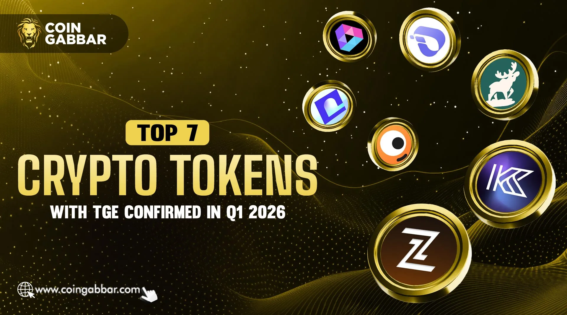 Top 7 Crypto Tokens With TGE Confirmed In Q1 2026
