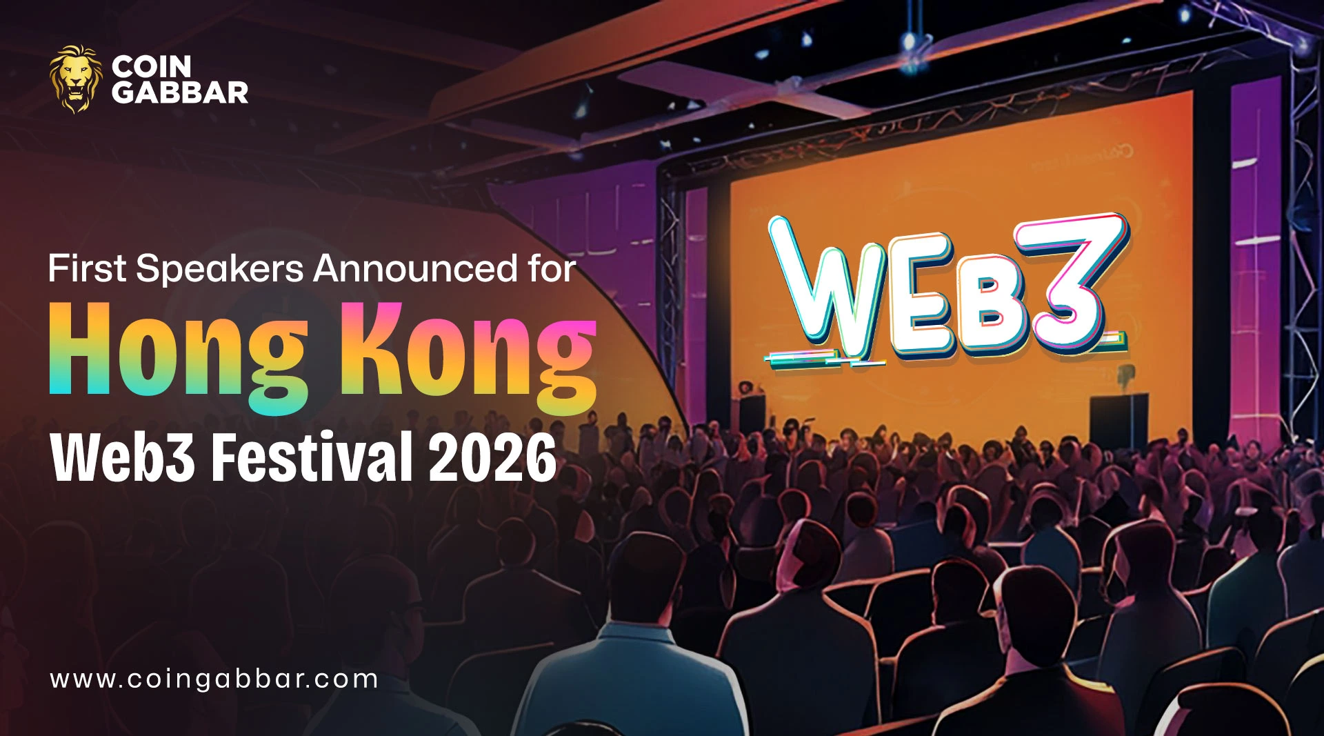 First Speakers Announced for Hong Kong Web3 Festival 2026