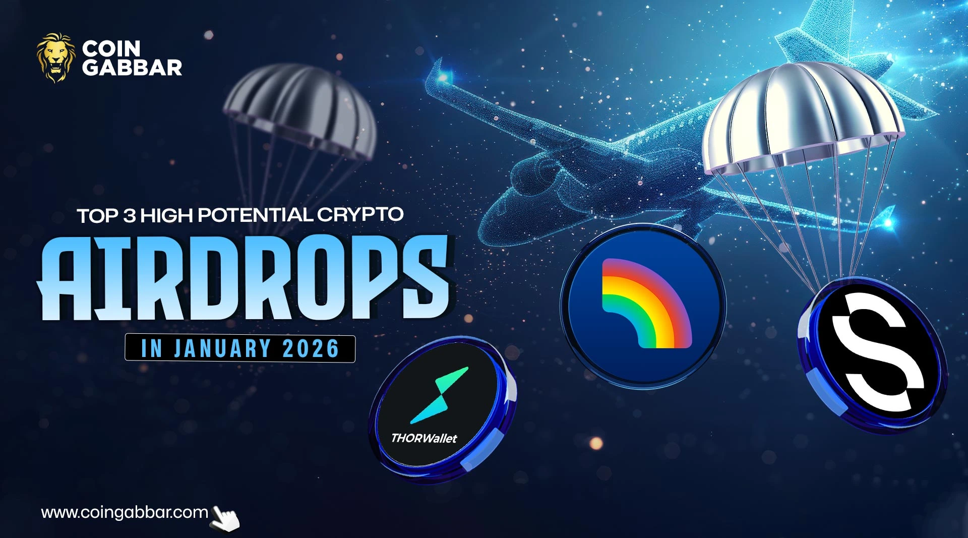 Top 3 High Potential Crypto Airdrops in January 2026