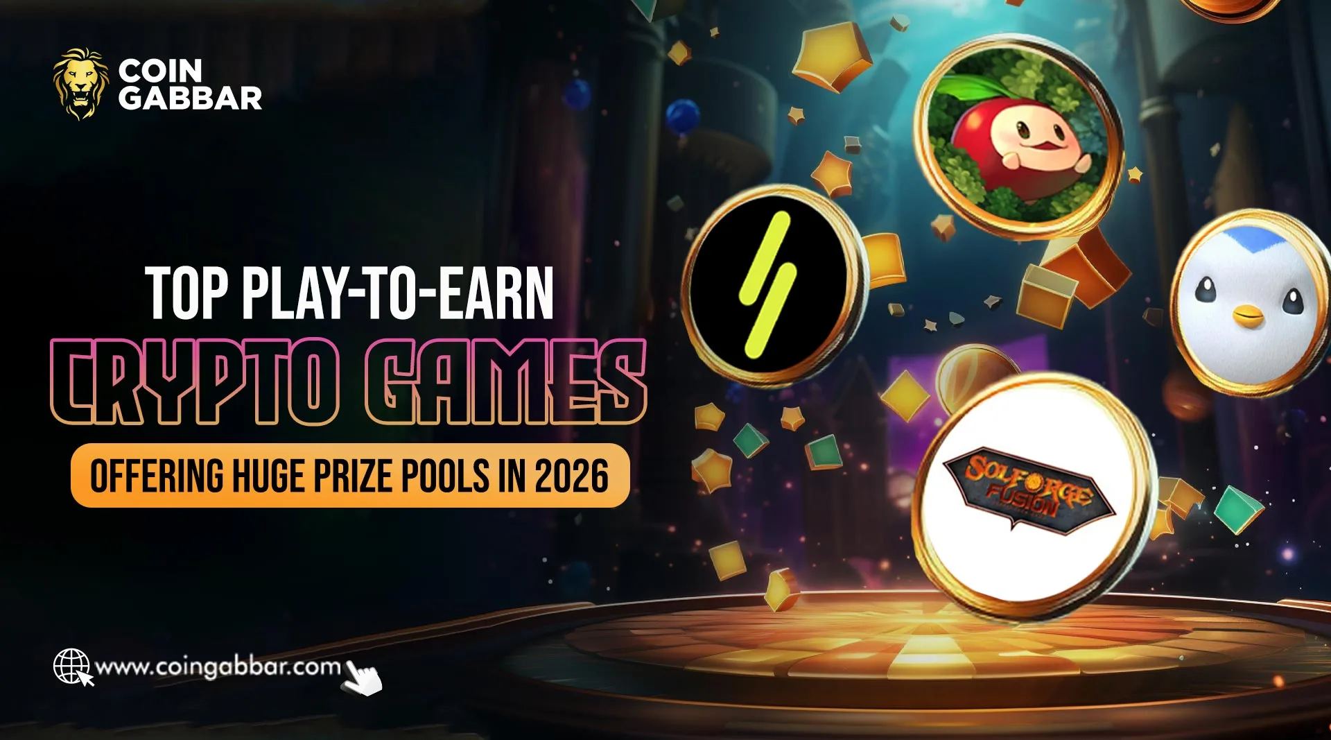 Top Play-To-Earn Crypto Games Offering Huge Prize Pools in 2026