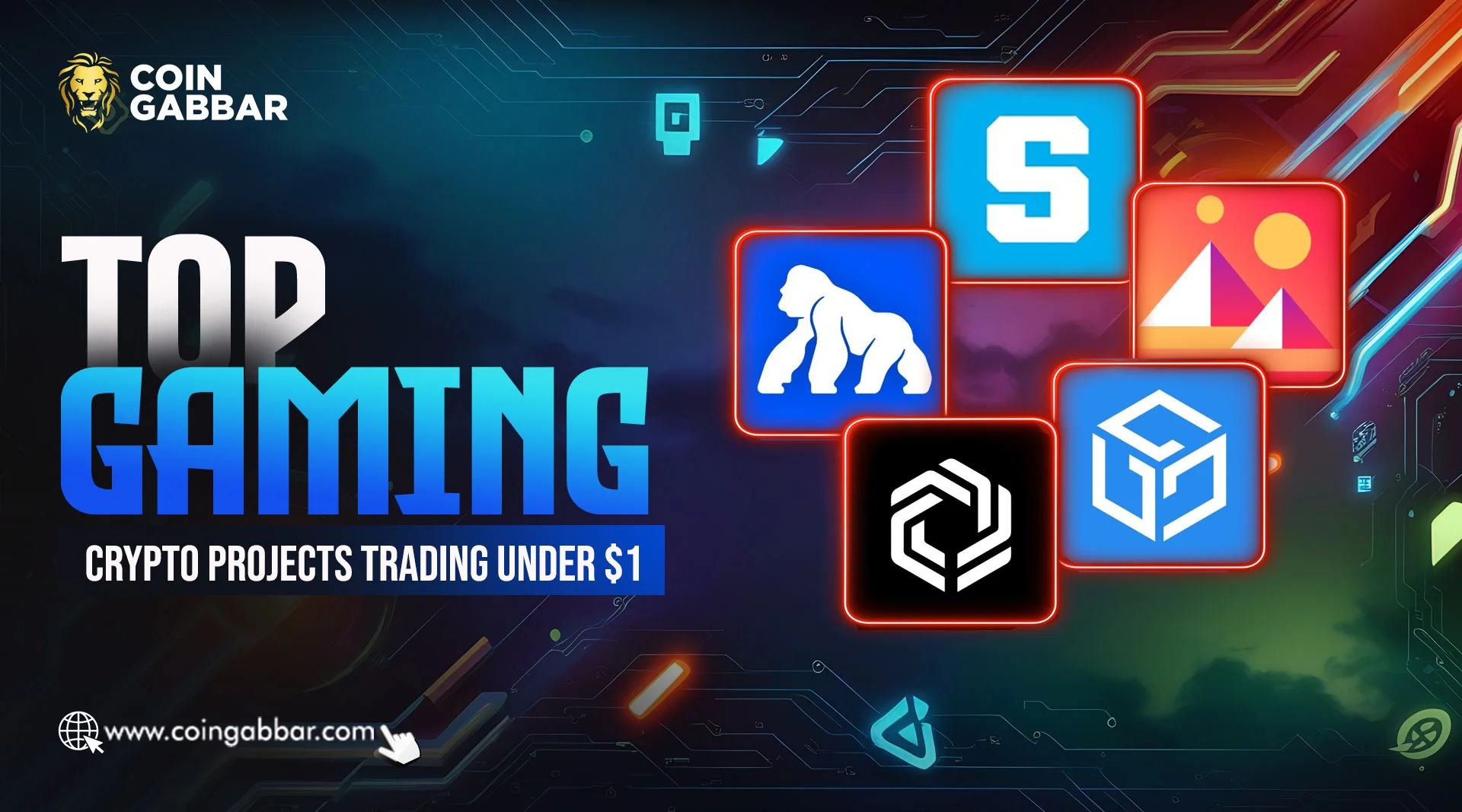 top gaming tokens to buy under $1