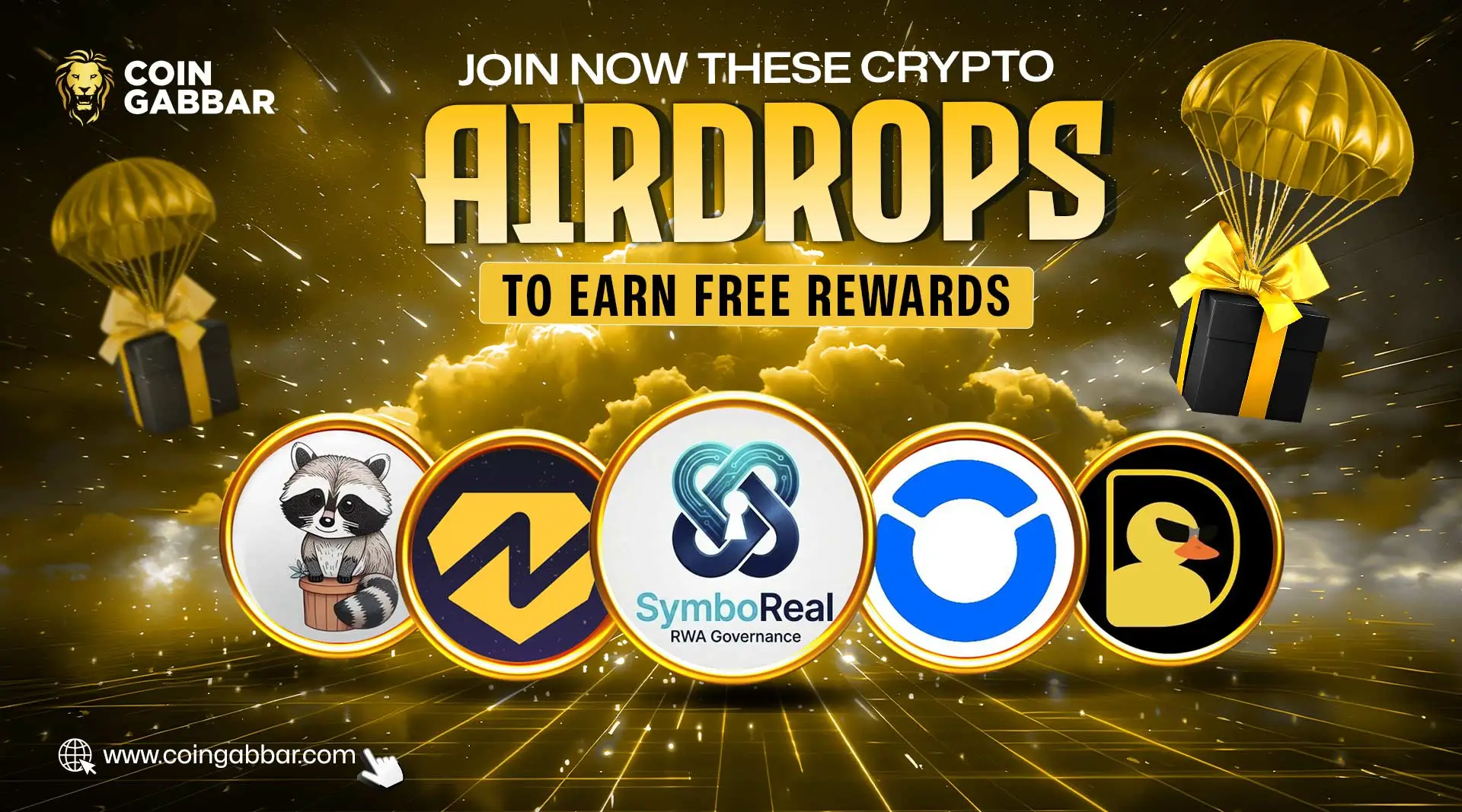Join Now These Crypto Airdrops To Earn Free Rewards