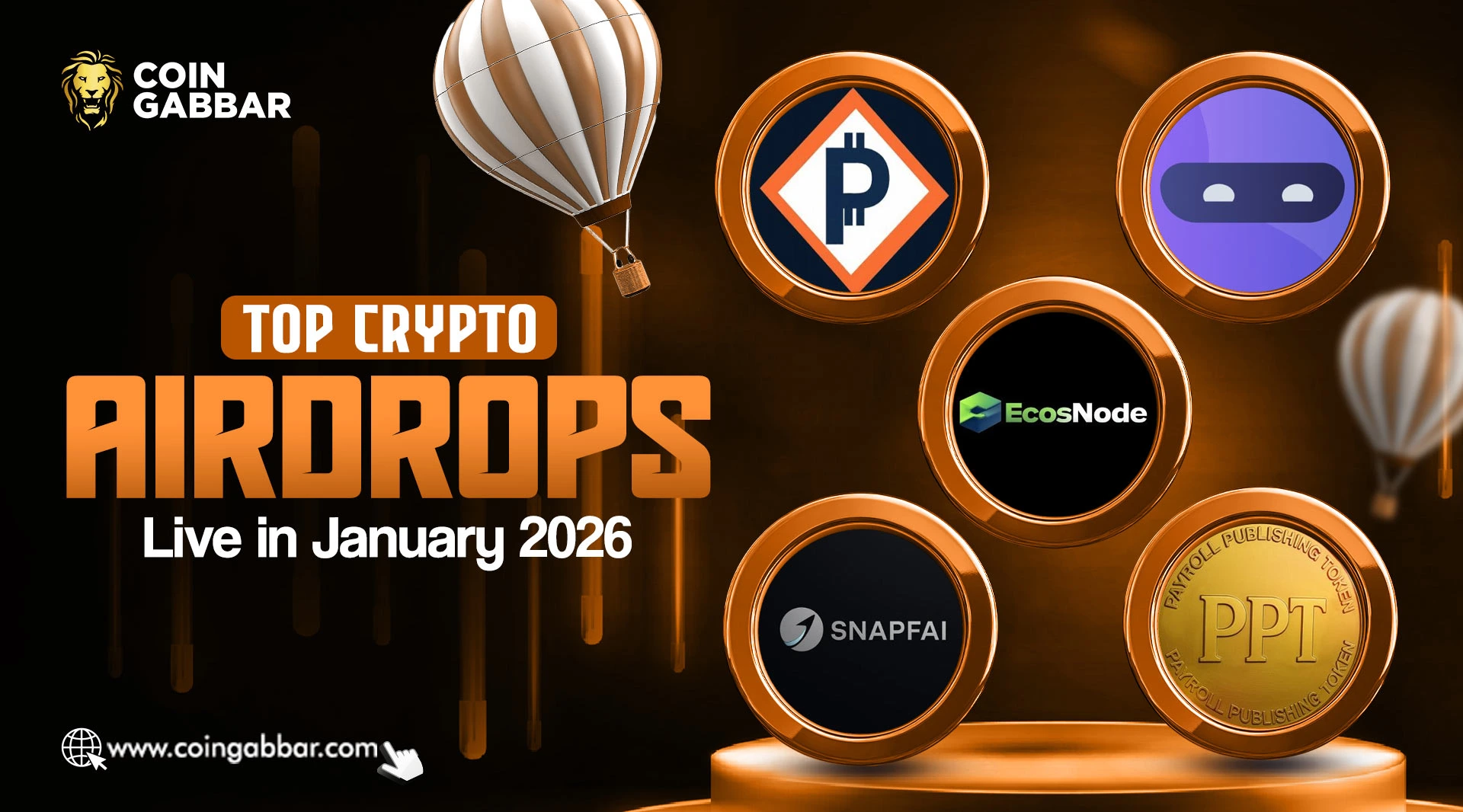 Earn Free Crypto in 2026 With These Latest Crypto Airdrops