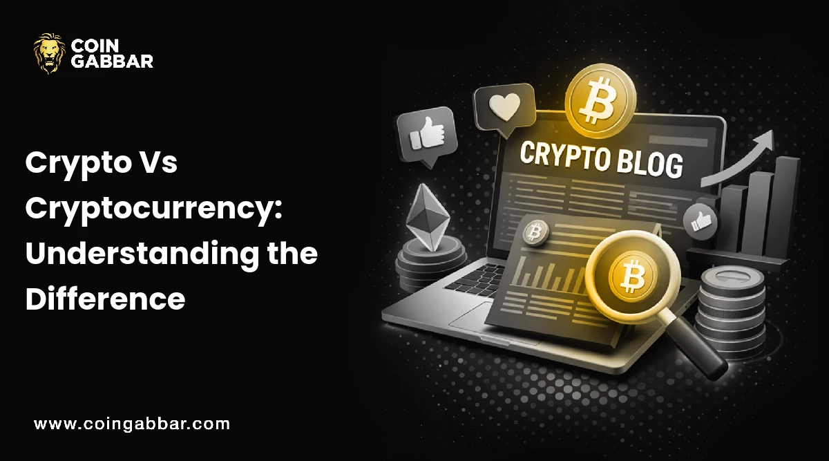 Crypto Vs Cryptocurrency: Understanding the Difference