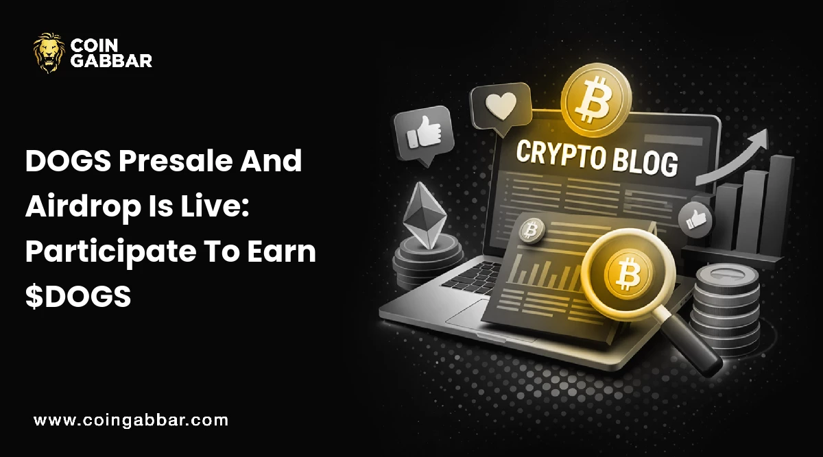 DOGS Presale And Airdrop Is Live: Participate To Earn $DOGS