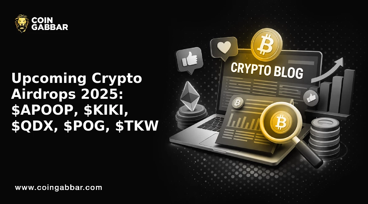 Upcoming Crypto Airdrops