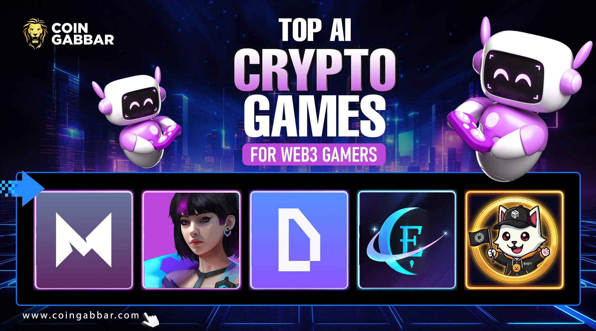 Top AI Crypto Games for Web3 Gamers