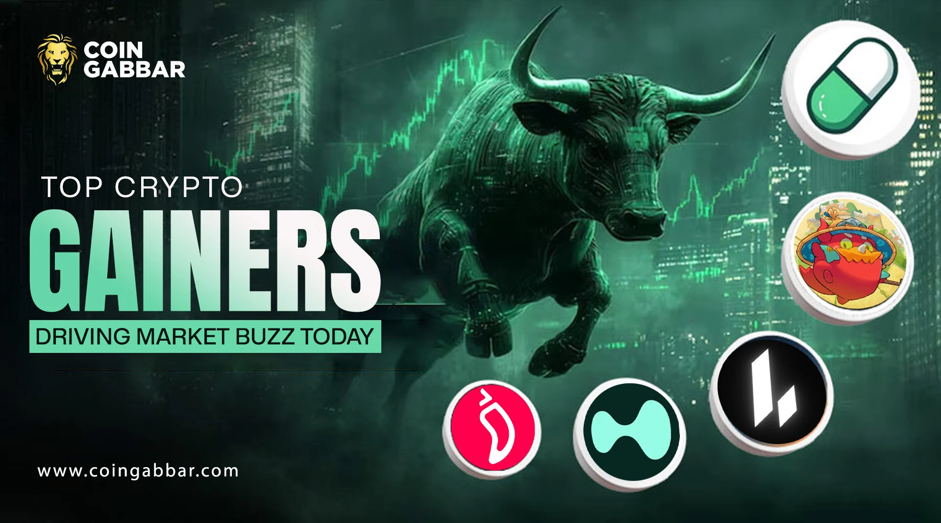 Top Crypto Gainers Driving Market Buzz Today