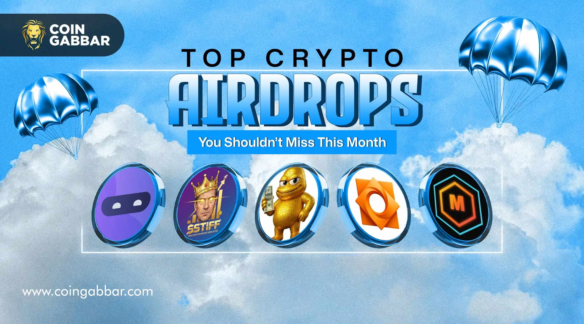 Top Crypto Airdrops You Shouldn’t Miss This Month