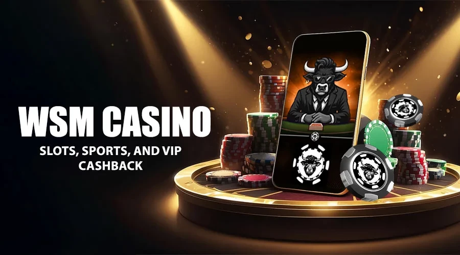 WSM Casino: Slots, Sports, and VIP Cashback