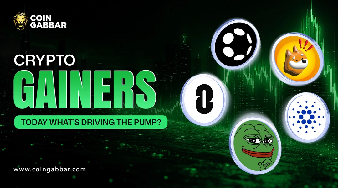Crypto Gainers Today: What’s Driving The Pump?
