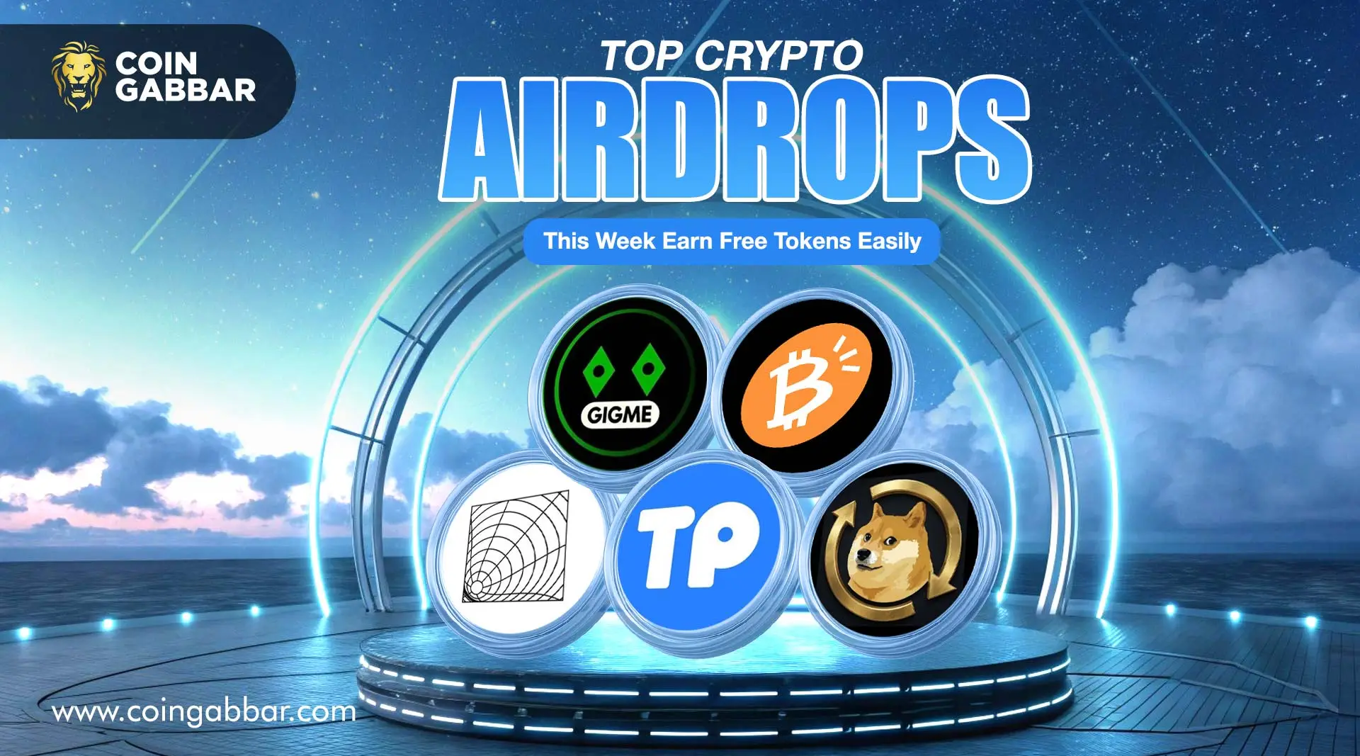 Top Crypto Airdrops This Week: Earn Free Tokens Easily