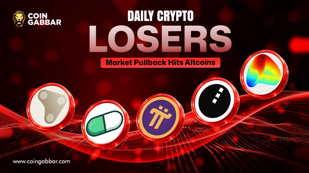 Daily Crypto Losers: Market Pullback Hits Altcoins