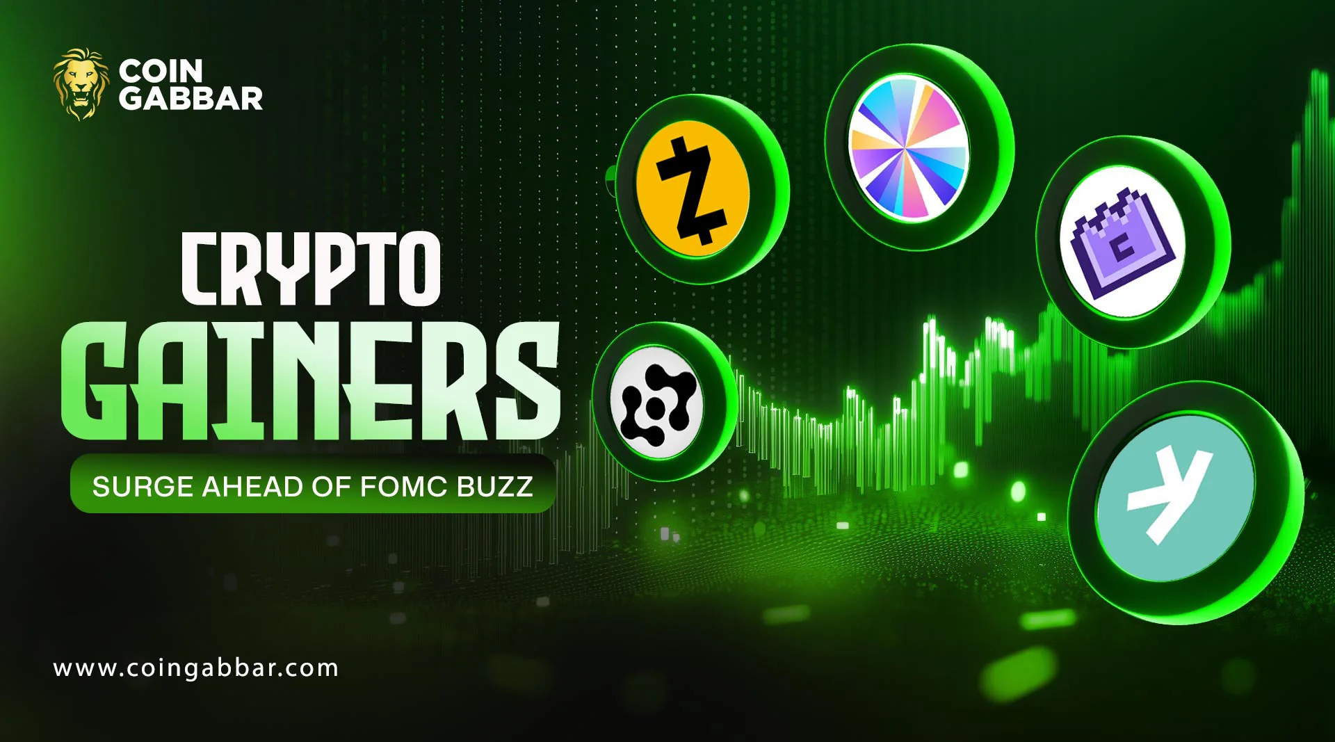Crypto Gainers Surge Ahead of FOMC Buzz