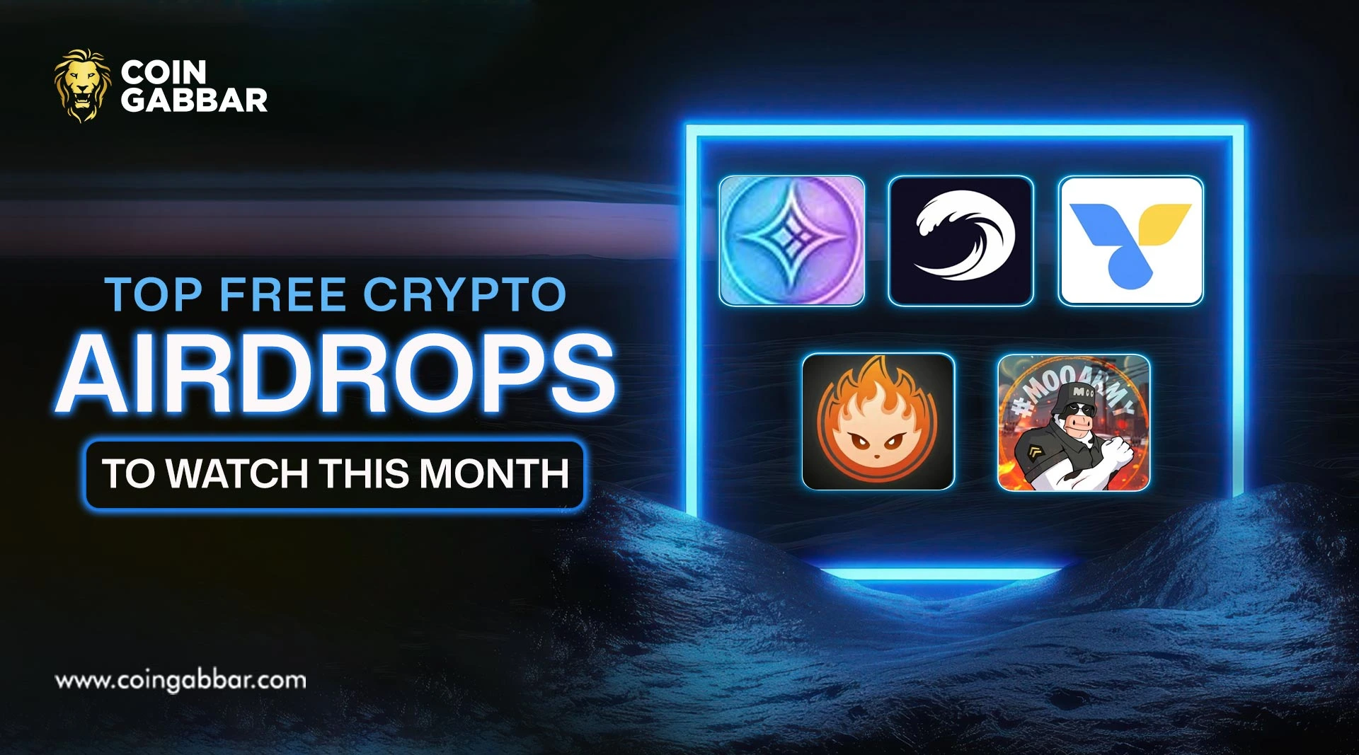 Top Free Crypto Airdrops to Watch This Month