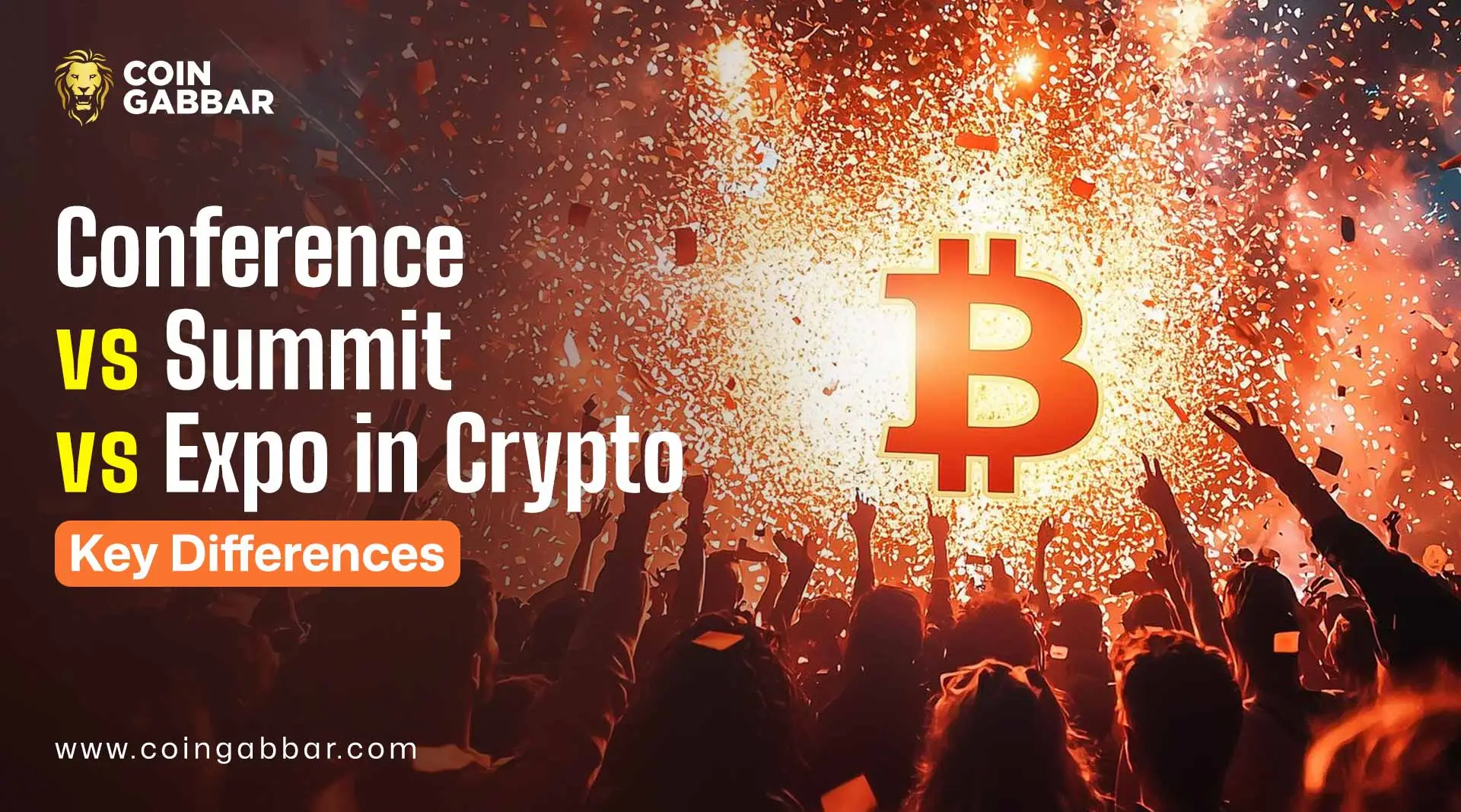 Conference vs Summit vs Expo in Crypto: Key Differences