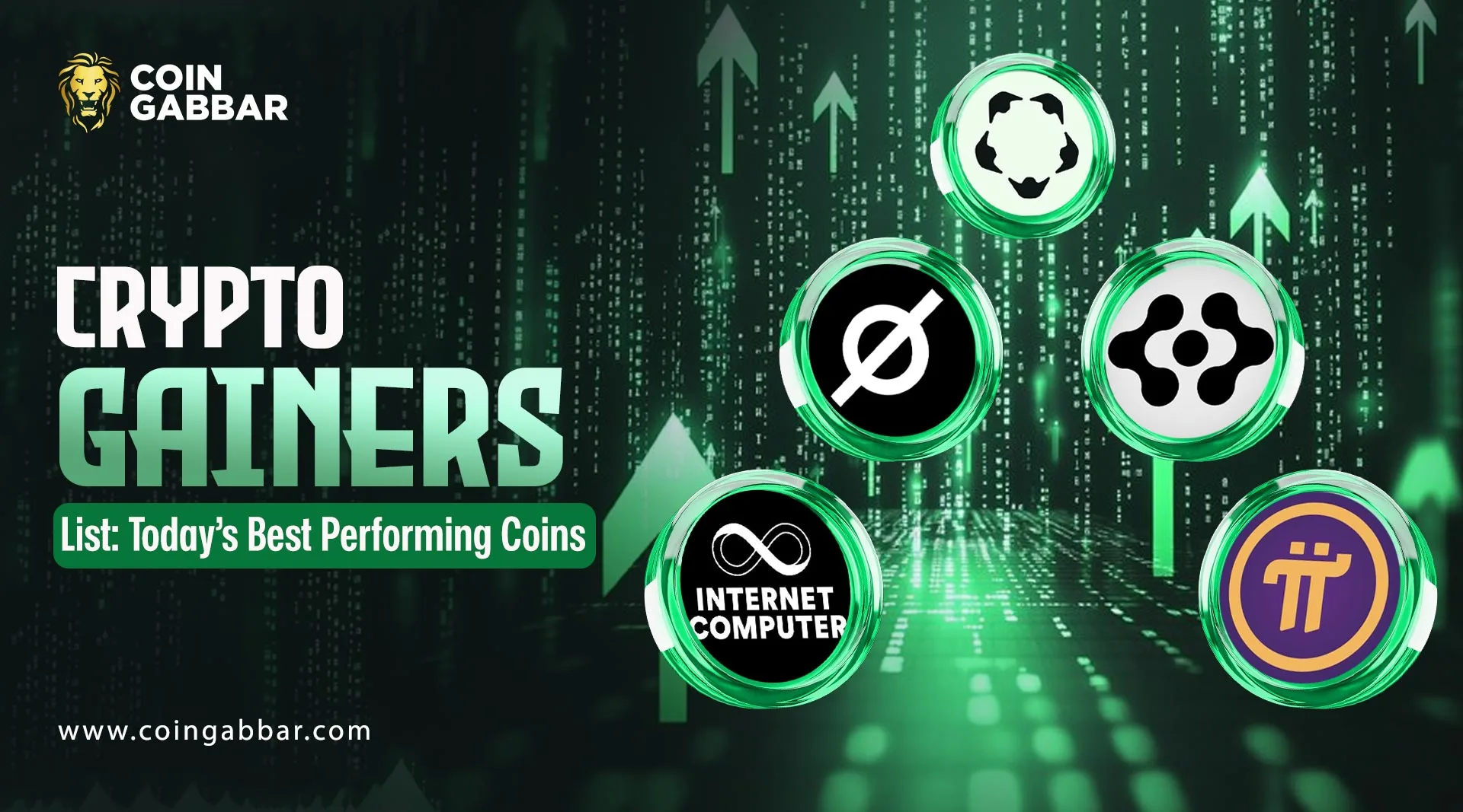 Crypto Gainers List: Today’s Best Performing Coins