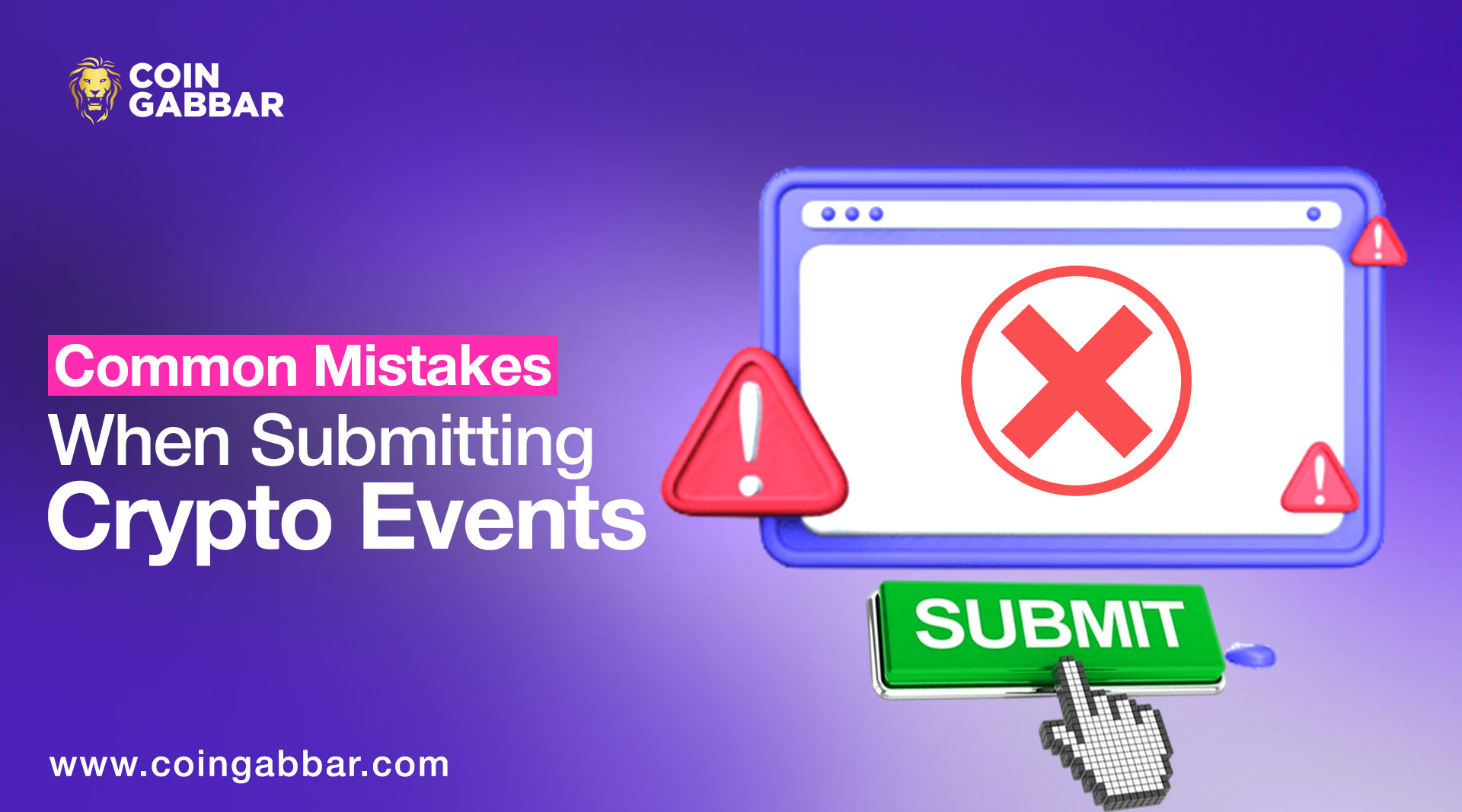 Common Crypto Event Submission