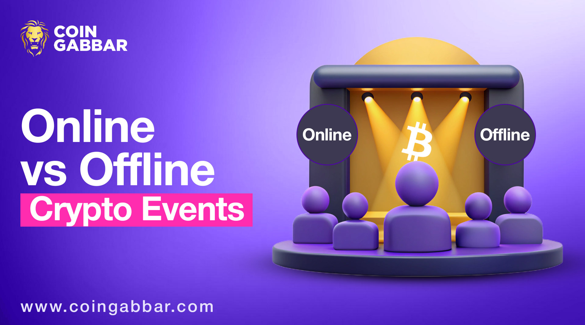 Online vs Offline Crypto Events