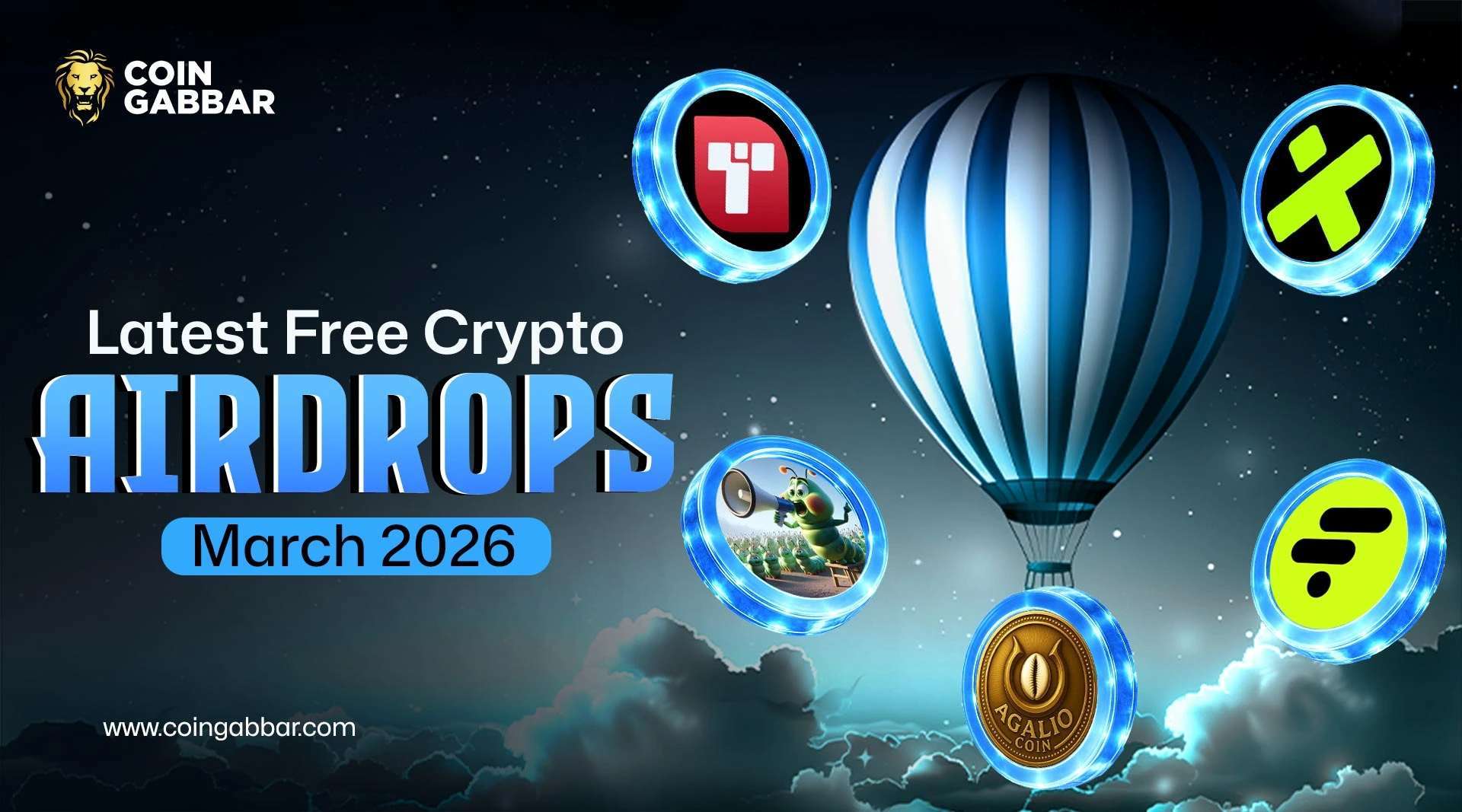 Latest Free Crypto Airdrops March 2026
