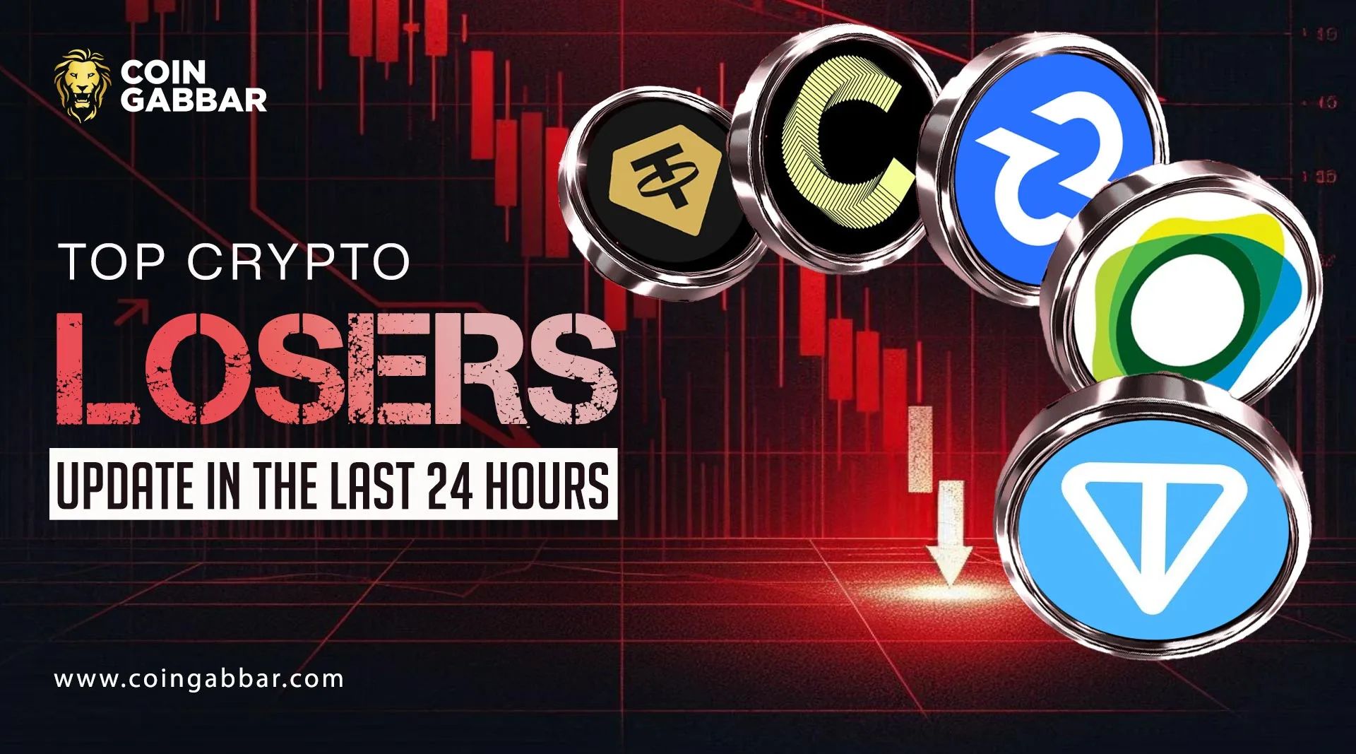 Top Crypto Losers Update In The Last 24 Hours